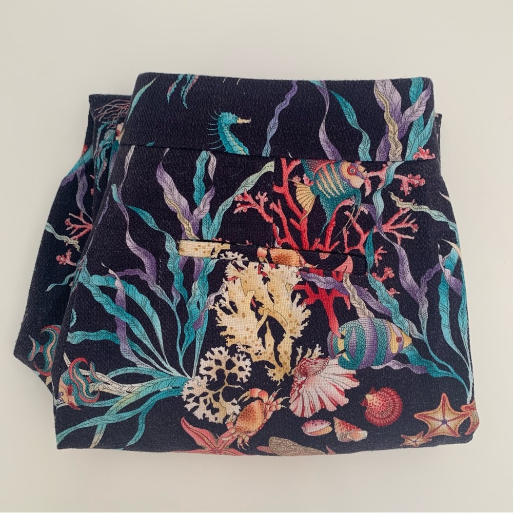 JCrew Under the Sea Graphic Patio Pants ๐ - Picture 4 of 7